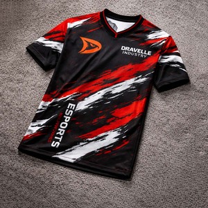 Jersey de Esports Personalizado Premium, Sublimado, Transpirable, Ecológico, de Secado Rápido, Unisex, 180g, Malla de Poliéster, Estilo Urbano Japonés - Product Image 5