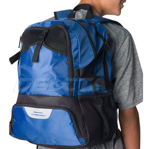 Sacs de football fabriqués au Pakistan, vente chaude, sacs de football imperméables avec sangles réglables, sacs de football personnalisés - Product Image 4