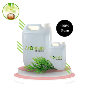 Aceite Natural de Hoja de Cedro, Aceite Esencial Natural para Spa, Masajes y Sauna, Aceite de Hoja de Cedro para Uso en Fragancias y Aromas - Product Image 1