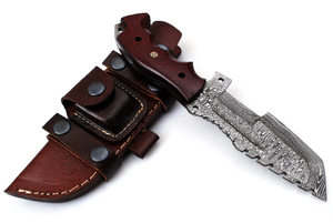 Cuchillo de Acero de Damasco, Decorativo, Coleccionable, Hecho a Mano, Diseño de Acero con Patrones, Artesanía Premium, Pieza de Exhibición - Product Image 2