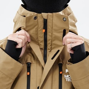 2025 Montec <b>Mens</b> Heated Windproof <b>Waterproof</b> -Tex Breathable Eco-Friendly Ski Jacket Fleece Insulated Hooded Plus Size Sizes - Product Image 5
