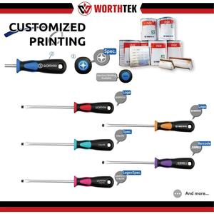 Jeu de tournevis magnétiques en acier inoxydable pour la réparation de composants électroniques, outil manuel, OEM disponible - Product Image 2