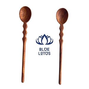 Cucharas de Madera de Acacia Sostenible de Alta Calidad, 5.8 Pulgadas, Cucharas Pequeñas para Miel, Mermelada y Condimentos, Solo Lavar a Mano, Utensilio de Cocina - Product Image 1