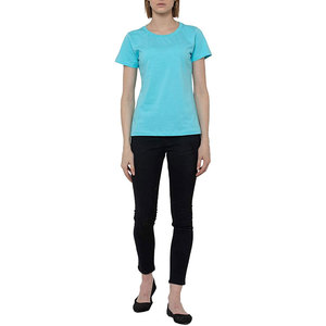 Camisetas de Manga Corta para Mujer, Transpirables, Antiarrugas, de Secado Rápido, Colores Personalizados, Teñido Liso de Alta Calidad, Gran Venta de Verano - Product Image 5