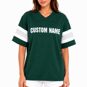 Maillot de sport oversize pour femme – Qualité supérieure, coupe ample, séchage rapide, léger – Idéal streetwear et tenue de sport - Product Image 1
