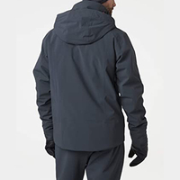 Veste de ski pour homme, veste de snowboard décontractée pour les loisirs en plein air en hiver, tissu softshell de haute qualité, veste de ski personnalisée