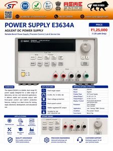 Agilent E3634A DC Power Supply Dual Range <b>Bench</b> Top PSU 0-25V 7A 0-50V 4A for Lab Industrial Testing - Product Image 1