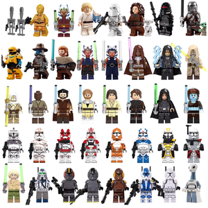 Ensemble de figurines de guerrier de science-fiction en blocs, en plastique ABS, compatibles avec les briques de construction XP558 XP559 XP560 - Product Image 6