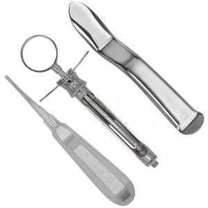 Juego de Instrumentos de Cirugía Oral, Juego de Herramientas Dentales de Cirugía Oral de 10 Piezas, Sonda para Limpieza de Dientes, Espejo Bucal de Dentavex - Product Image 4