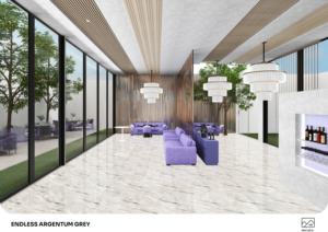 กระเบื้องพอร์ซเลนเคลือบเงาหรูหรา ขนาด 600x1200 มม. กระเบื้องปูพื้นและผนังขนาดใหญ่ สำหรับโครงการตกแต่งภายในสมัยใหม่ - Product Image 6