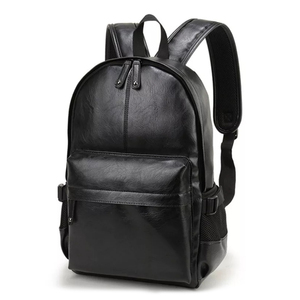 Mochila de Cuero Elegante para Portátil, Bolso Casual para Viajes y Escuela, Mochila Resistente para Hombres y Mujeres - Product Image 1