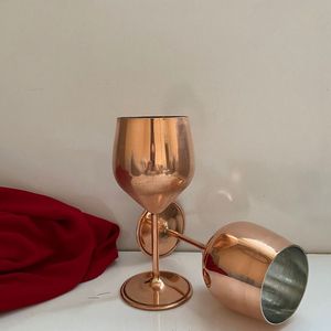 Premium Brass Wine Glass Goblet Set Handmade Gold Finish Luxury <b>Drinkware</b> for Wedding Party Barware Home Decor Gift - Product Image 6