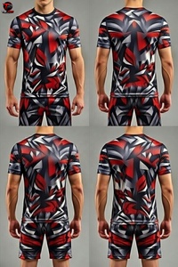 Conjunto de uniforme de voleibol con sublimación de logotipo personalizado, pantalones cortos de poliéster transpirables de secado rápido para entrenamiento en equipo, uniforme de voleibol - Product Image 6