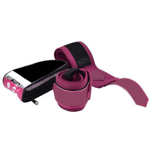 Bandes de maintien de poignet de sécurité pour le fitness en polyester antidérapantes avec logo personnalisé, support de poignet réglable, sangle de maintien pour haltérophilie avec attache pour le pouce - Product Image 3