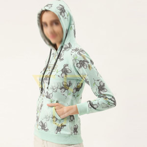 Sudaderas con Capucha para Mujer, Manga Larga, Invierno, con Logotipo Frontal, Colores y Diseños Personalizados, 100% Algodón Felpa, Venta al Por Mayor - Product Image 3
