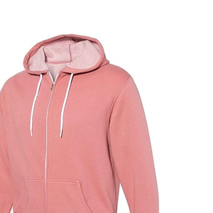 Sweat-shirts à capuche zippés brodés coupe classique de qualité supérieure 100 % coton coupe-vent respirant pour la gym et l'entraînement, durables et anti-rétrécissement, vente en gros - Product Image 2