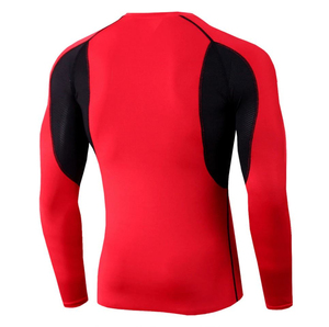 Rashguard de compression unisexe à manches longues de qualité supérieure, durable, avec tissu en spandex et nylon antibactérien et écologique - Product Image 2