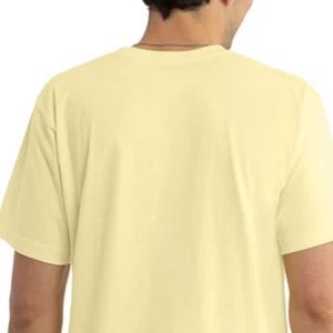 T-shirt tubulaire décontracté pour homme, coupe ample, coton premium, manches courtes, col rond, vêtement décontracté pour tous les jours - Product Image 4