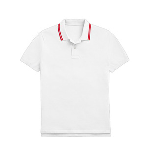 Camiseta de Manga Corta para Hombre, Estilo Casual Elegante, Antiarrugas, Lisa, Mezcla de Algodón, Tejido Jersey, 220g, Ligera, para Vacaciones de Verano - Product Image 1