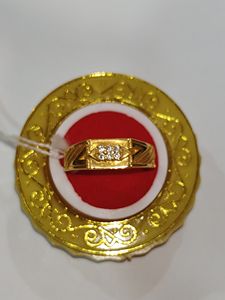 22k Solid Gold <b>Ring</b> For Women Authentic Handcrafted Ethnic Indian Jewelry Genuine Fancy Party Bridal Wear <b>Statement</b> Piece - Product Image 4