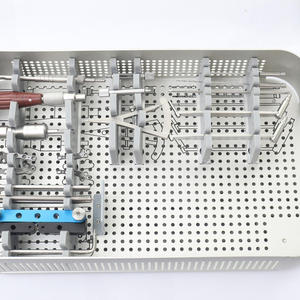 ชุดเครื่องมือ TPLO 2.0/2.4 2.7/3.5 รุ่น DC-PK-0055 สำหรับสัตว์เลี้ยง แผ่นล็อคแบบบีบอัดสำหรับการผ่าตัดกระดูกสัตว์ ทำจากเหล็กกล้าไร้สนิม - Product Image 2