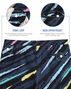 Pantalones Cortos Deportivos para Hombre, con Logotipo Personalizado, Estampado de Letras, Elásticos, de Poliéster y Algodón, para Verano, 2026 - Product Image 2