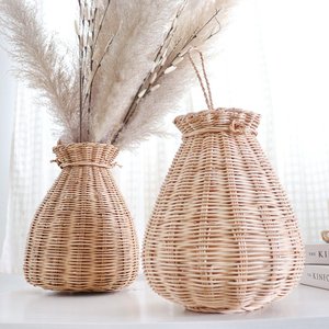 Centerpieces Flower Vase for Wedding Party Table Decoration Nordic Handwoven Vases Made in Vietnam - Product Image 5