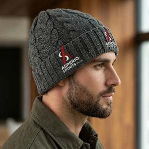 Beanies Cap Premium Knitted Winter Headwear Custom Design Soft <b>Warm</b> Fabric Comfortable Stretch Fit Casual Outdoor Fashion <b>Hat</b> - Product Image 5
