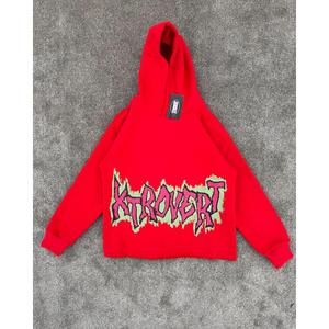 Sweat-shirt à capuche zippé surdimensionné pour homme, chaud et épais, de haute qualité, pour l'hiver - Product Image 1