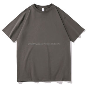 Camiseta de Alta Calidad con Logotipo Personalizado, 100% Algodón, Talla Grande, Estampada, Bordada, Lisa, para Hombre - Product Image 2