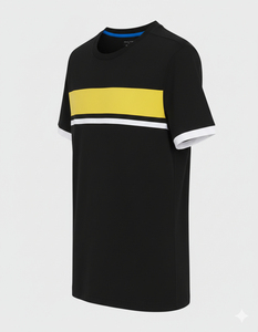 T-shirt décontracté pour homme, col rond, manches courtes, 100% coton, couleur unie, respirant, séchage rapide, respectueux de l'environnement, fabricant OEM - Product Image 3