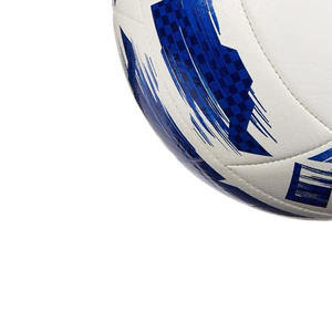 Ballon de football en PU léger, écologique, personnalisé, de haute qualité, taille 5, pour extérieur, cousu à la machine, impression de logo - Product Image 5