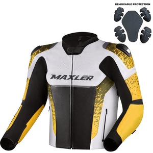 Chaqueta de Cuero para Motocicleta Personalizada, Original, de Piel de Oveja, para Adultos, Nueva, de Piel de Vaca, de Marca - Product Image 1