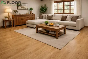 VietNam ATTFloor OEM ODM SPC <b>Flooring</b> Manufacturer Waterproof Vinyl Plank Custom Packaging Graphic Design for Indoor Use Hotels - Product Image 4