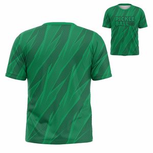 T-shirt personnalisé 100 % polyester, anti-boulochage, vente en gros, haute qualité, avec logo personnalisé, impression numérique pour hommes, OEM ODM, manches courtes - Product Image 2