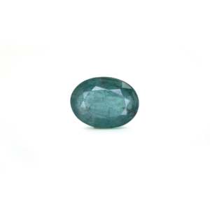 Lab-Created Zambian Emerald 7.1 Carat Loose Gemstone for Fine Jewelry - Product Image 1