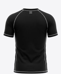 NOUVEAU 2026 LUXE ENTERPRISES T-SHIRT RASHGUARD 100% SPANDEX & COTON VÊTEMENTS POUR HOMMES HÉMENDEUX MANCHES COURTES HAUTE QUALITÉ LOGO PERSONNALISÉ - Product Image 5