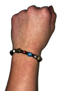 Handmade Macrame Natural Stone <b>Bracelet</b> Adjustable Beaded Boho Healing Crystal <b>Bracelet</b> Jewelry for Women Men - Product Image 4