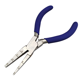 Professional Graduated <b>Flat</b> <b>Nose</b> <b>Pliers</b> Multi-Step Jewelry Making Tool for Precision Wire Bending Looping Forming and Shaping - Product Image 2