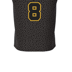 Maillot de basket respirant grande taille pour homme, pour adulte, usage estival, avec propriétés antibactériennes et séchage rapide, double tricot - Product Image 6