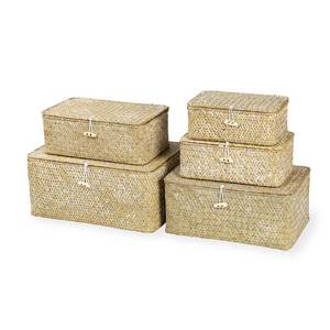 Cajas de almacenamiento de algas marinas al mejor precio, venta al por mayor, cajas de regalo de flores naturales hechas a mano, se acepta logotipo personalizado - Product Image 6