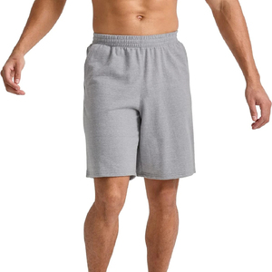 Shorts Bermuda en Coton Gris Personnalisés pour Hommes avec Taille Élastique et Poches Latérales Style Décontracté 2026 – Vente en Gros - Product Image 3