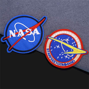 Parches Personalizados al por Mayor, Termoadhesivos, 3D, con Logotipo Personalizado, Apliques, Insignias Bordadas, Parches Bordados para Coser o Planchar en la Ropa - Product Image 3