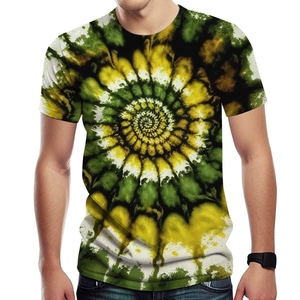 เสื้อยืดคอกลมแขนสั้นผ้าเจอร์ซีย์เนื้อนุ่มใส่สบายทรงหลวม ระบายอากาศได้ดี แห้งเร็ว เป็นมิตรต่อสิ่งแวดล้อม ผลิตจากผ้าฝ้าย 100% ล้างสีแบบแอซิดวอช สำหรับผู้ชาย สไตล์ลำลอง - Product Image 1