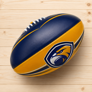 Mini ballon de football AFL personnalisé pour enfants, entraînement sportif junior, ballon de football australien durable, vente d'usine - Product Image 5