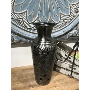 Vase à fleurs en métal fait main tendance 2026, décoration de luxe, vase à fleurs en fer de qualité supérieure pour les intérieurs modernes, vase à fleurs Zahid Exports - Product Image 2