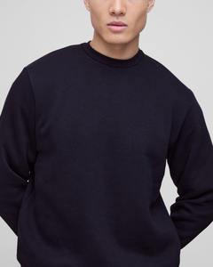 Pull d'hiver personnalisé pour homme, style maillot de football, col rond, manches longues, impression sérigraphique, double couche de coton - Product Image 5