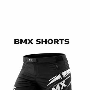 Shorts BMX pour hommes en gros, OEM, ODM, logo personnalisé, prix bas, design professionnel, qualité supérieure - Product Image 2
