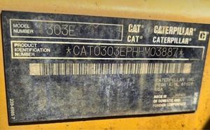 Excavatrice compacte 303E CR conçue pour les zones d'accès restreint - Product Image 6