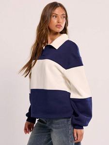 Sweat-shirt pour femme en tissu doux et confortable, style streetwear, broderie personnalisée, coupe ample, sweat-shirt personnalisé - Product Image 5